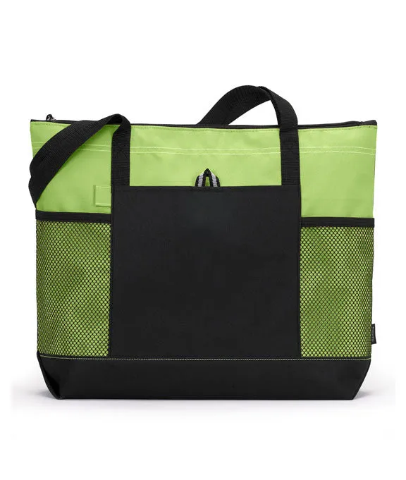 1100 - Gemline Select Zippered Tote Bag