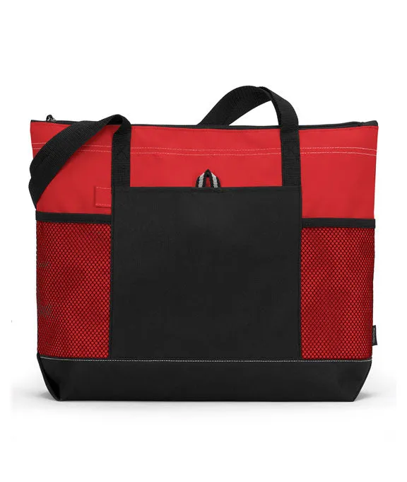 1100 - Gemline Select Zippered Tote Bag