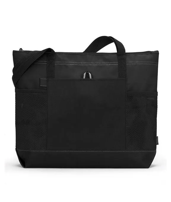 1100 - Gemline Select Zippered Tote Bag