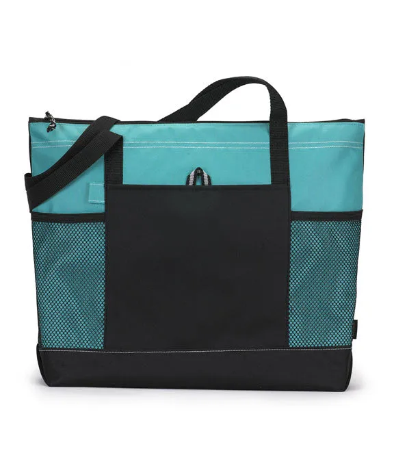 1100 - Gemline Select Zippered Tote Bag