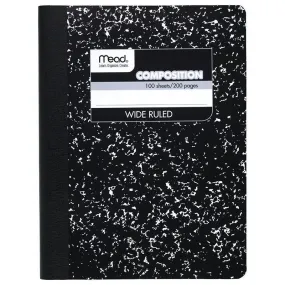 (12 Ea) Notebook Composition 100 Sht