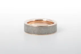 14k Rose Gold Wedding Band Size 12.8 (14.8g)