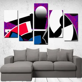 5 Panels Canvas Prints Wall Art for Wall Decorations