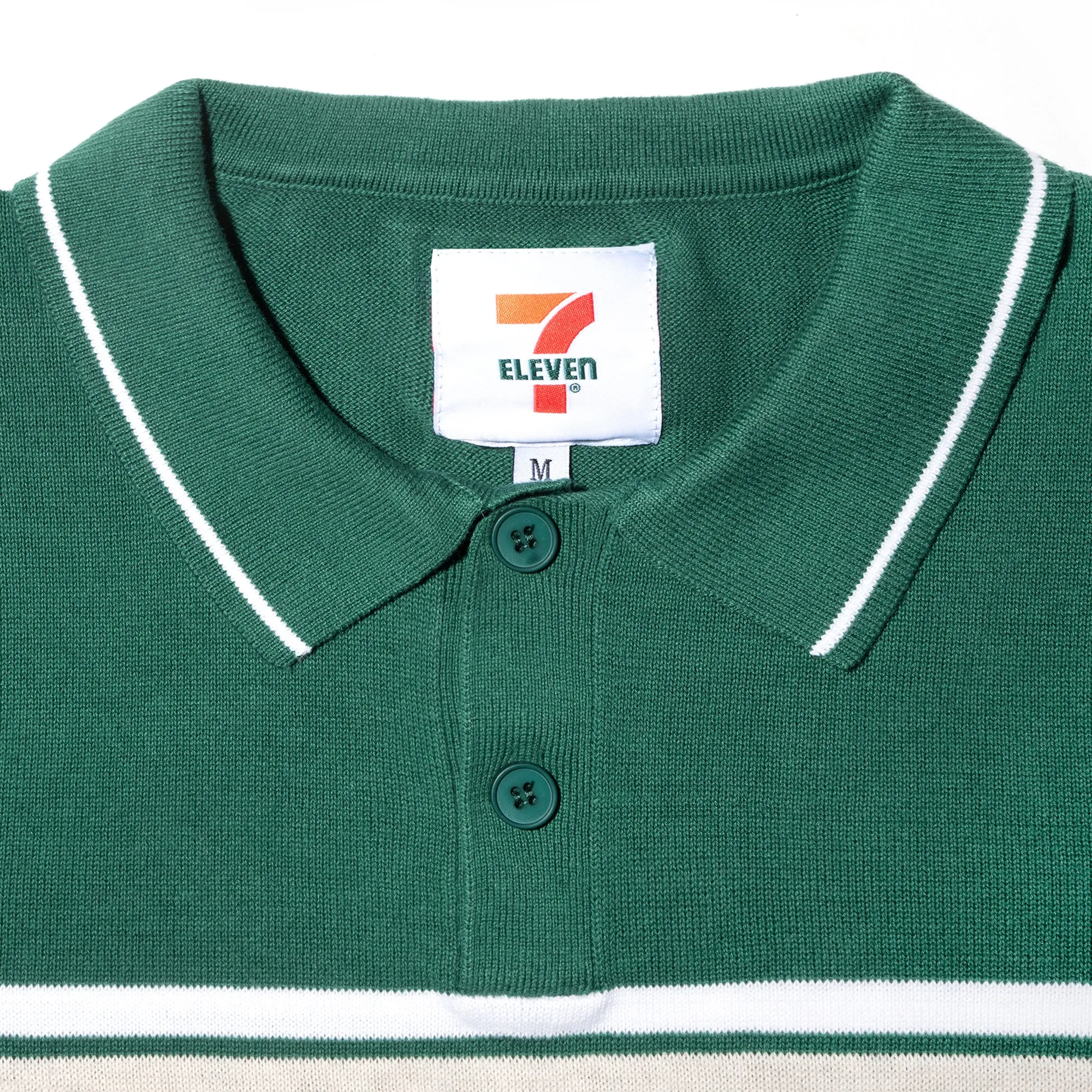 7-Eleven® Knitted Short Sleeve Polo