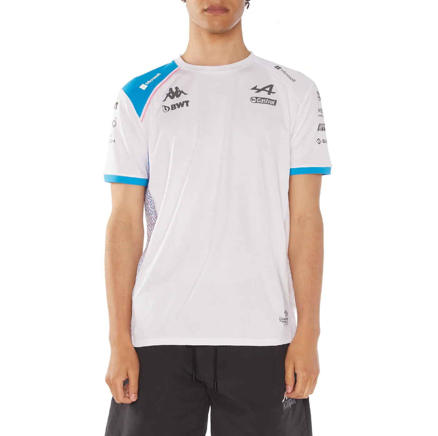 Abolim Alpine F1 Jersey - White Blue