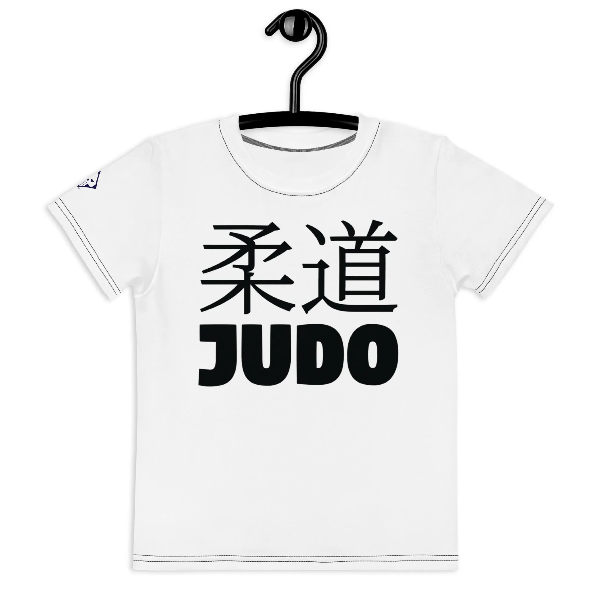 Active and Stylish: Boy's Short Sleeve Classic Judo Rash Guard - Snow