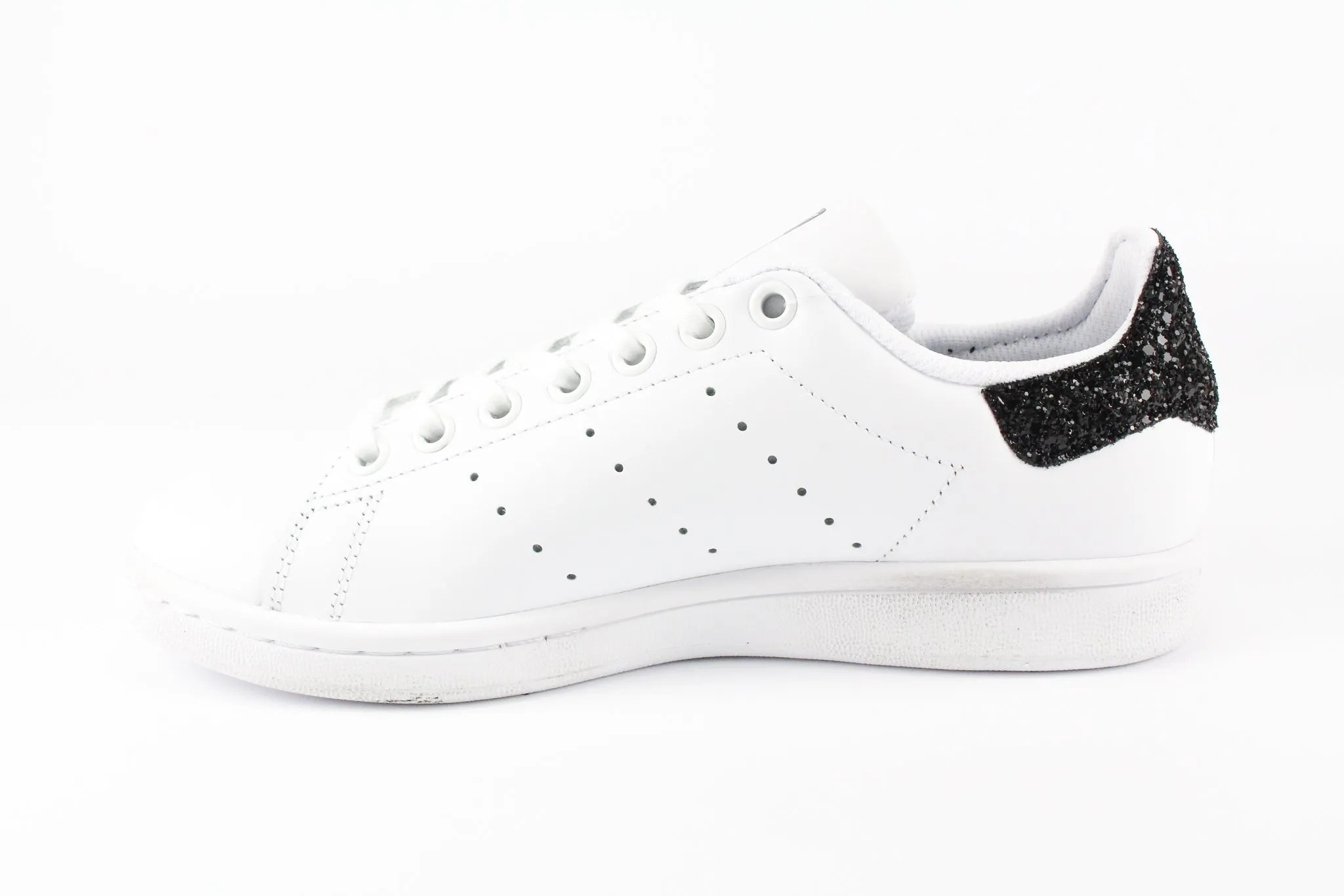 Adidas Stan Smith Stelline Black Silver Glitter