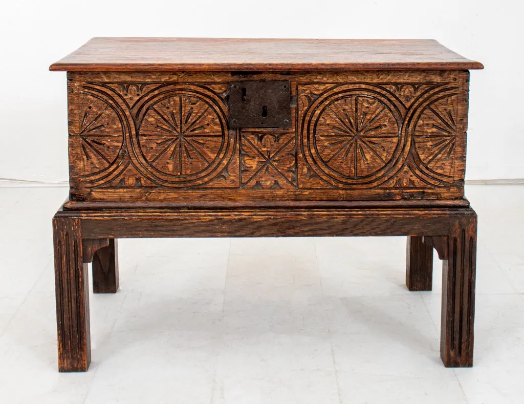 Aesthetic Movement Carved Wood Side Table