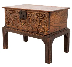 Aesthetic Movement Carved Wood Side Table