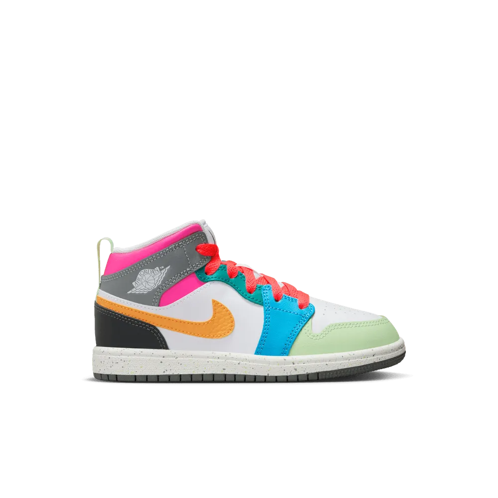 Air Jordan 1 Mid SE PS Multi-Color