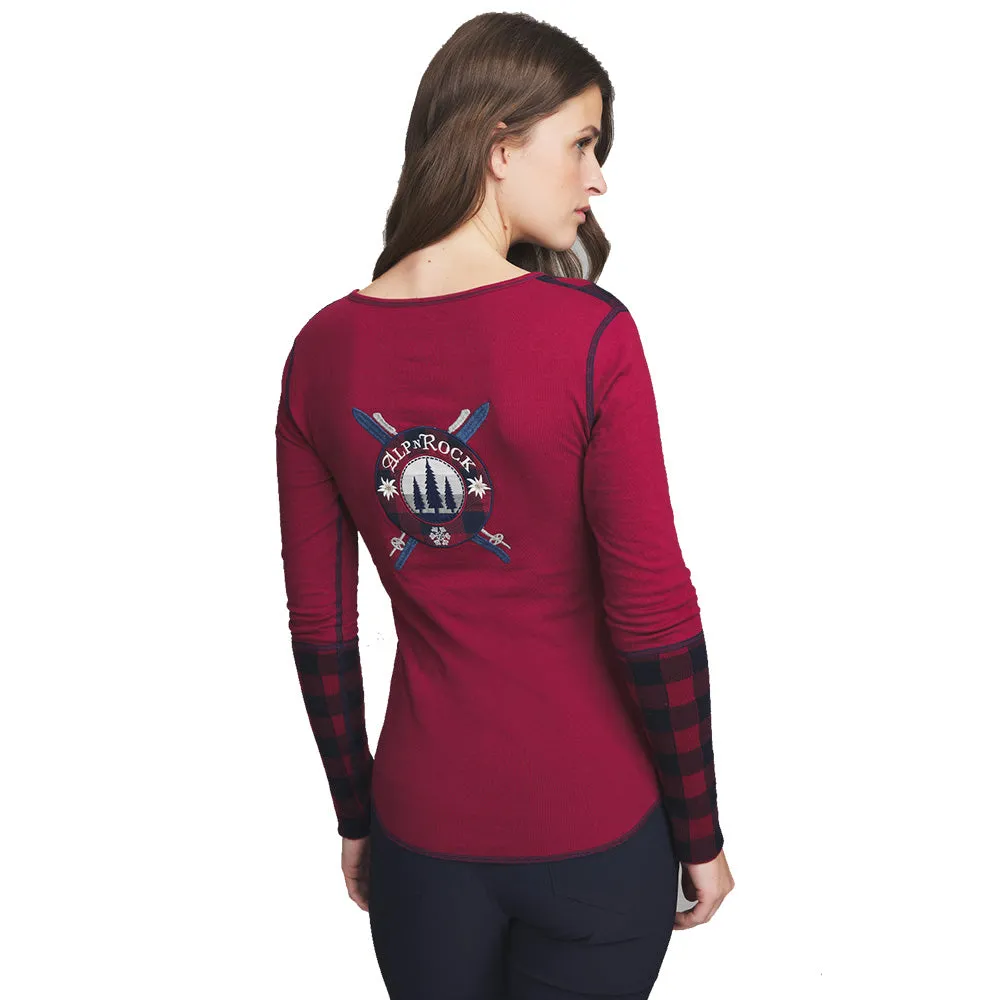 Alp N Rock Miley Womens Henley Shirt 2024