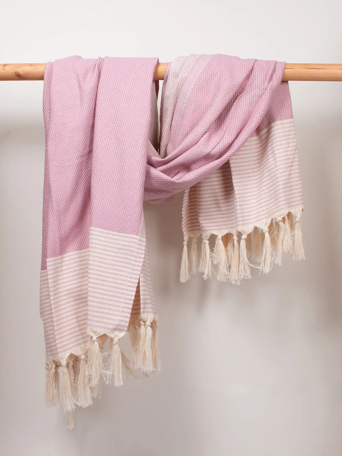 Amalfi Hammam Towel, Vintage Pink