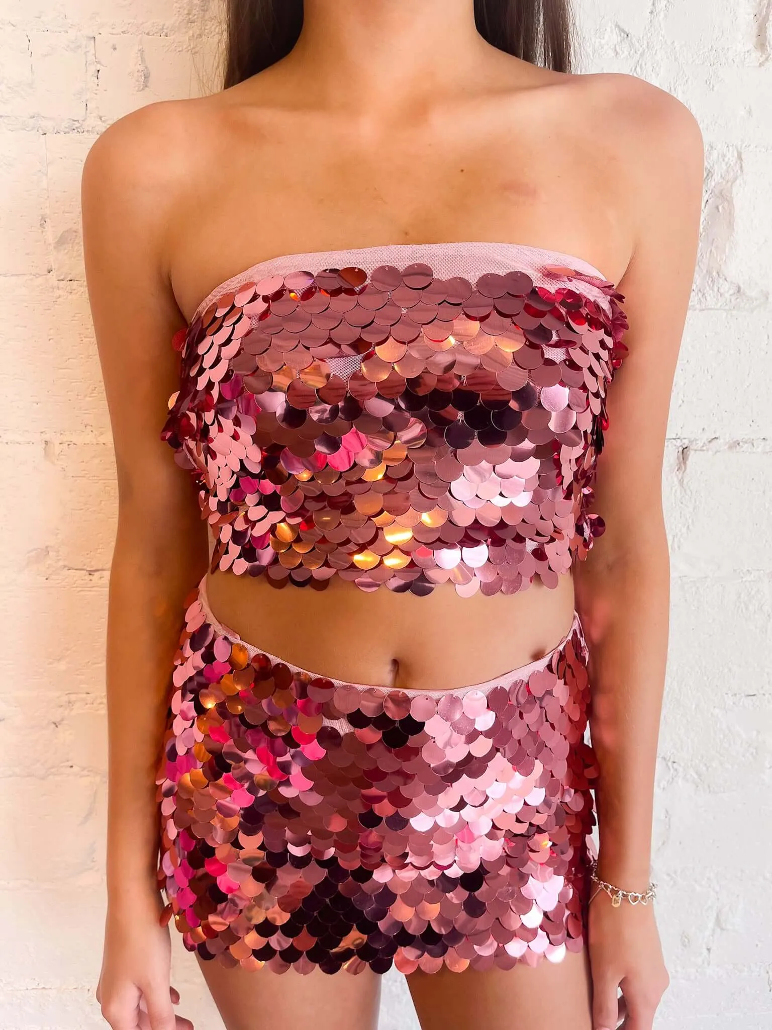 Bad Romance Sequin Tube Top