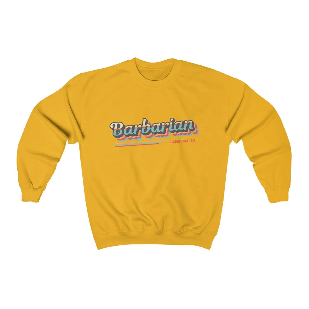 Barbarian Retro Class Sweatshirt