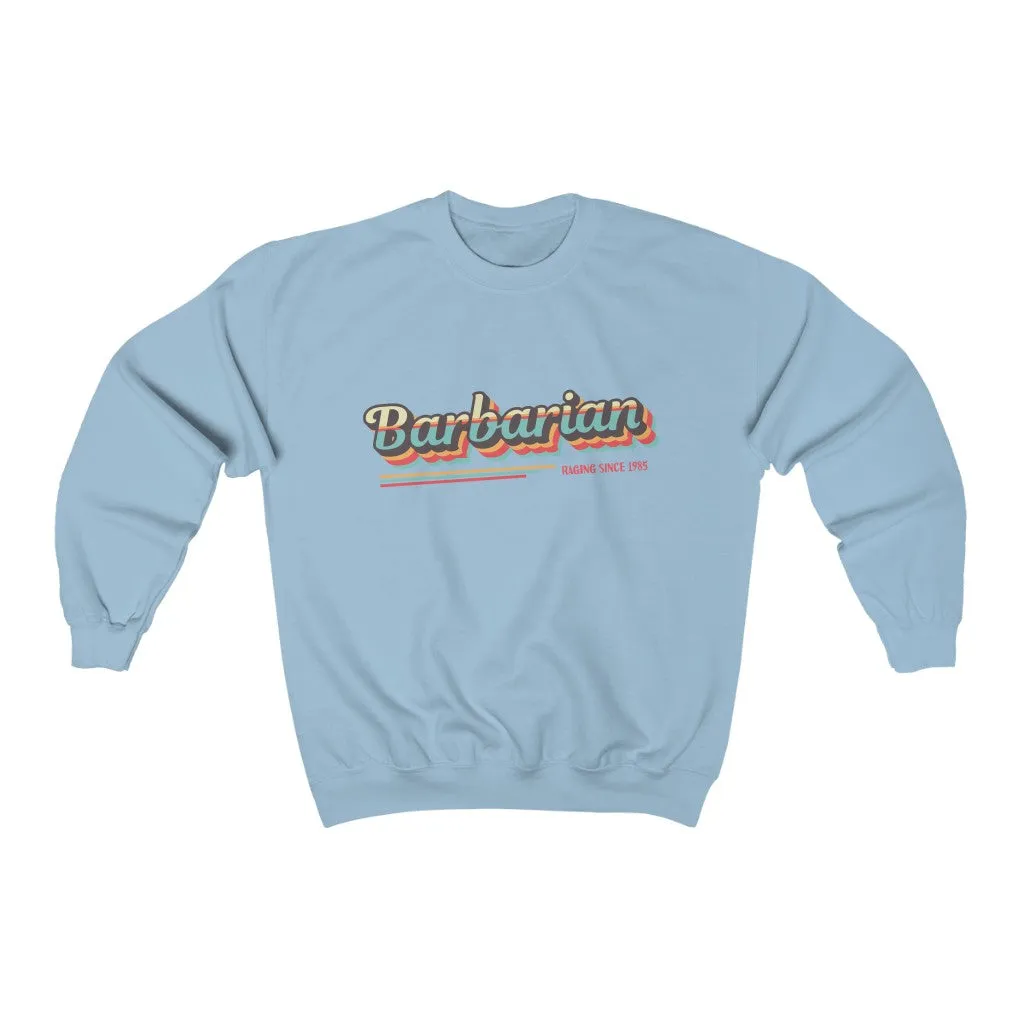 Barbarian Retro Class Sweatshirt