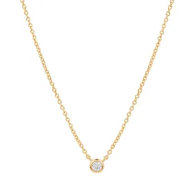 Beth Bezel Necklace