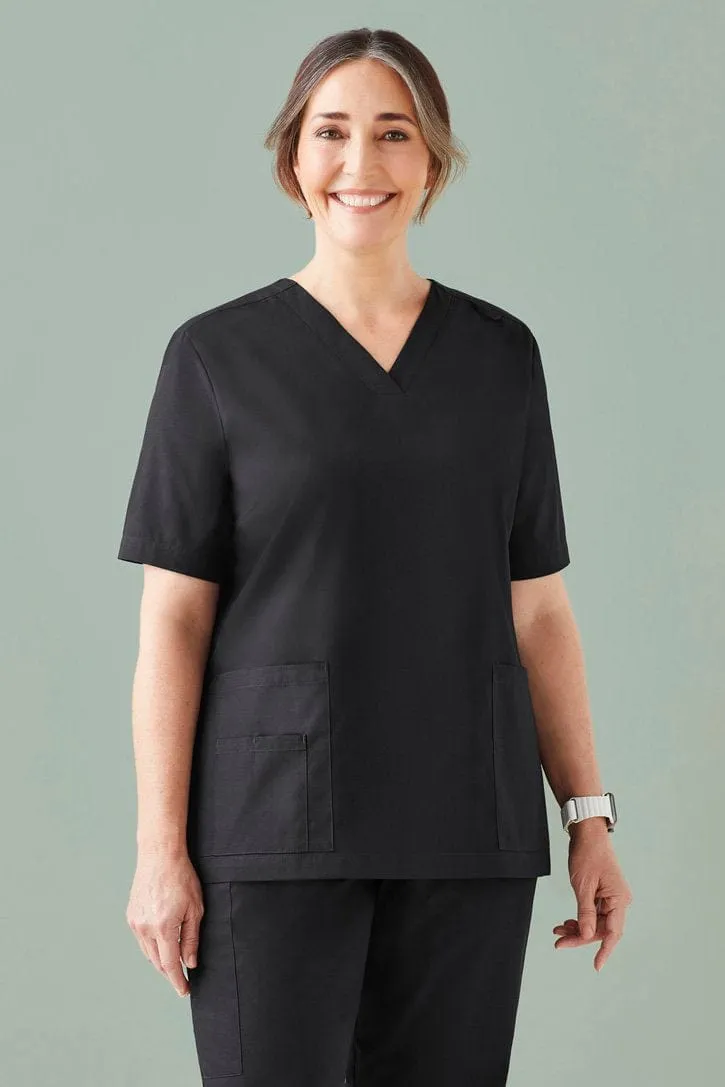 Biz Care Tokyo Womens V-Neck Scrub Top CST141LS