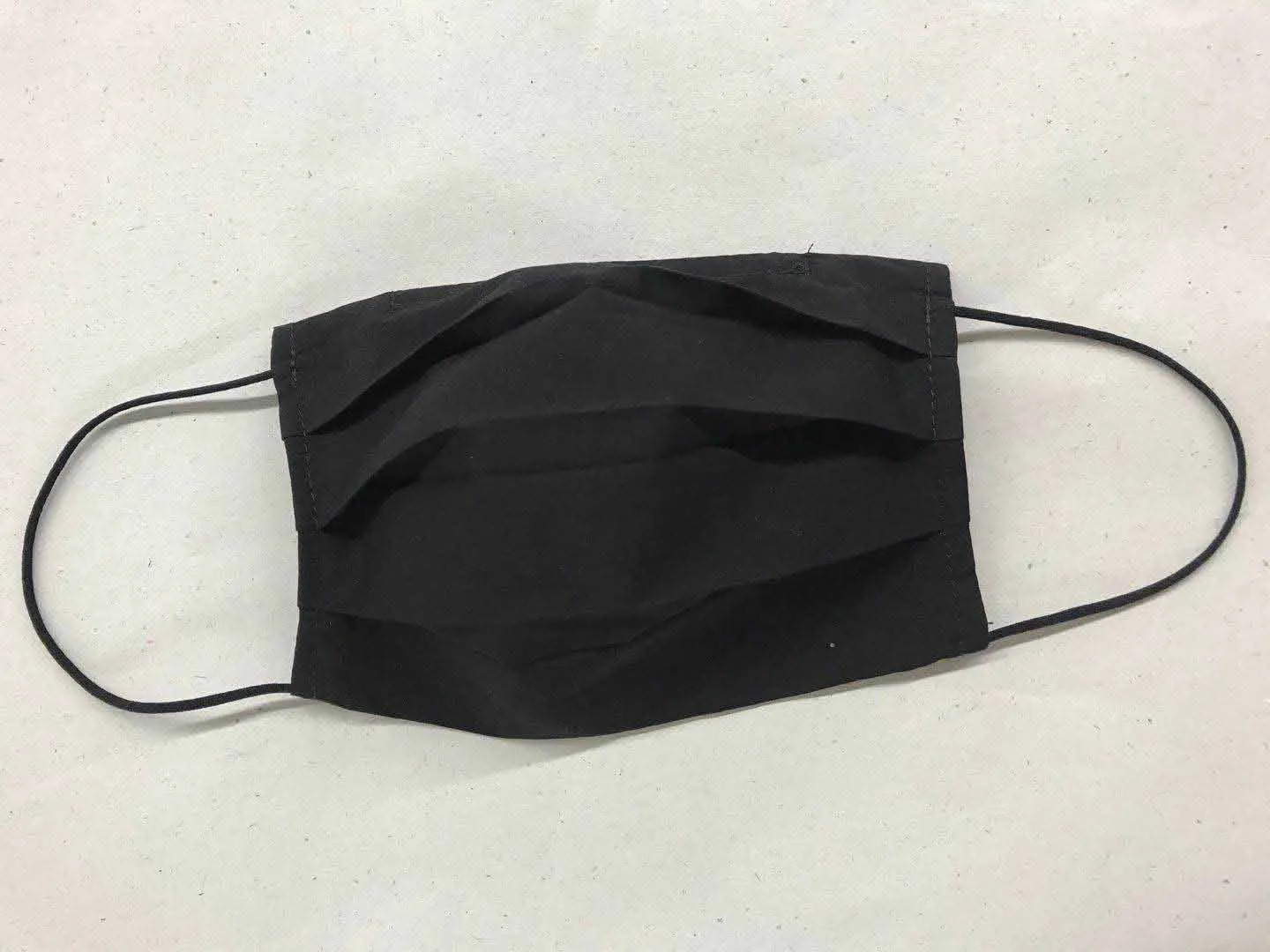 Black Fabric Face Mask (Adult/Child)