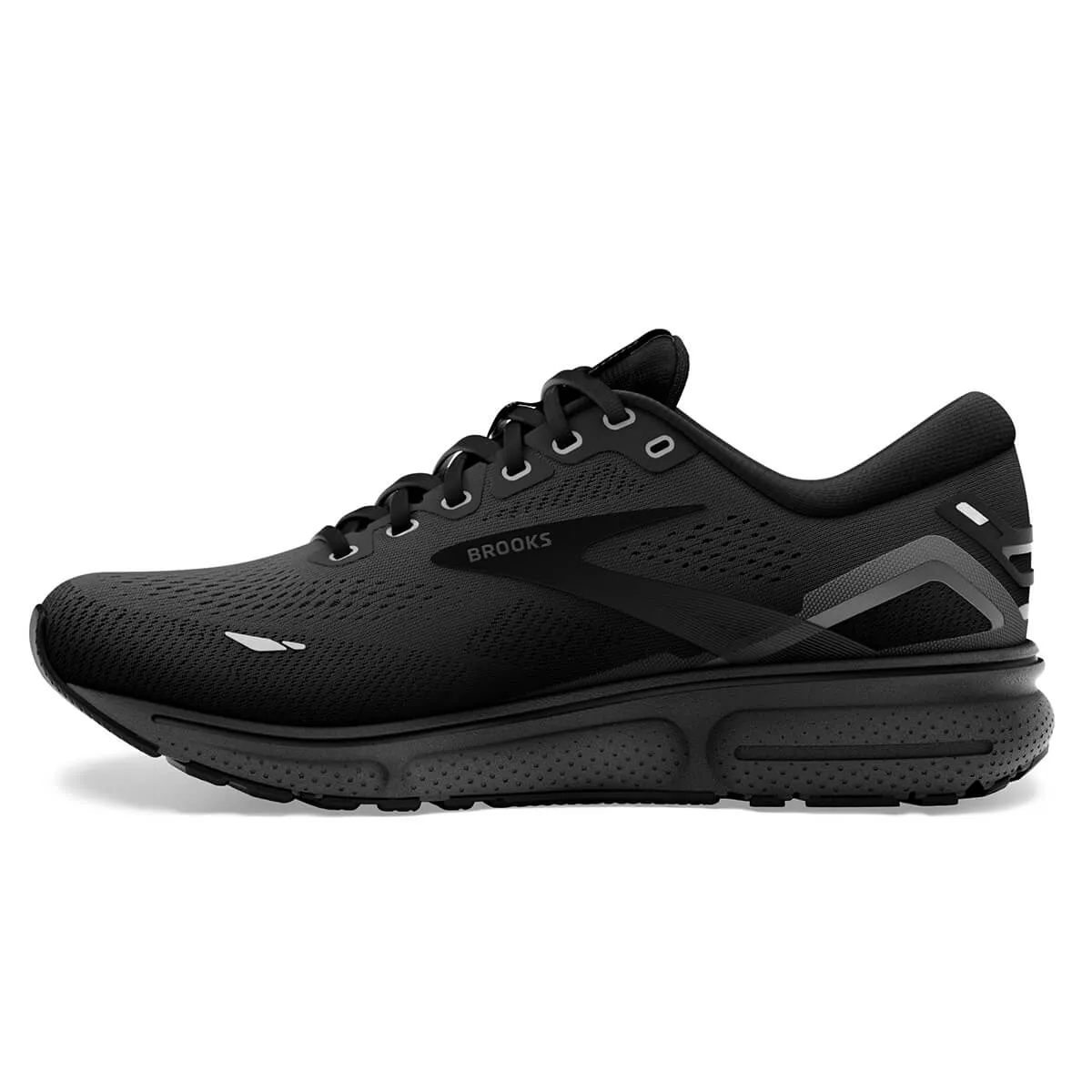 Brooks Ghost 15 Womens | Black/black/ebony