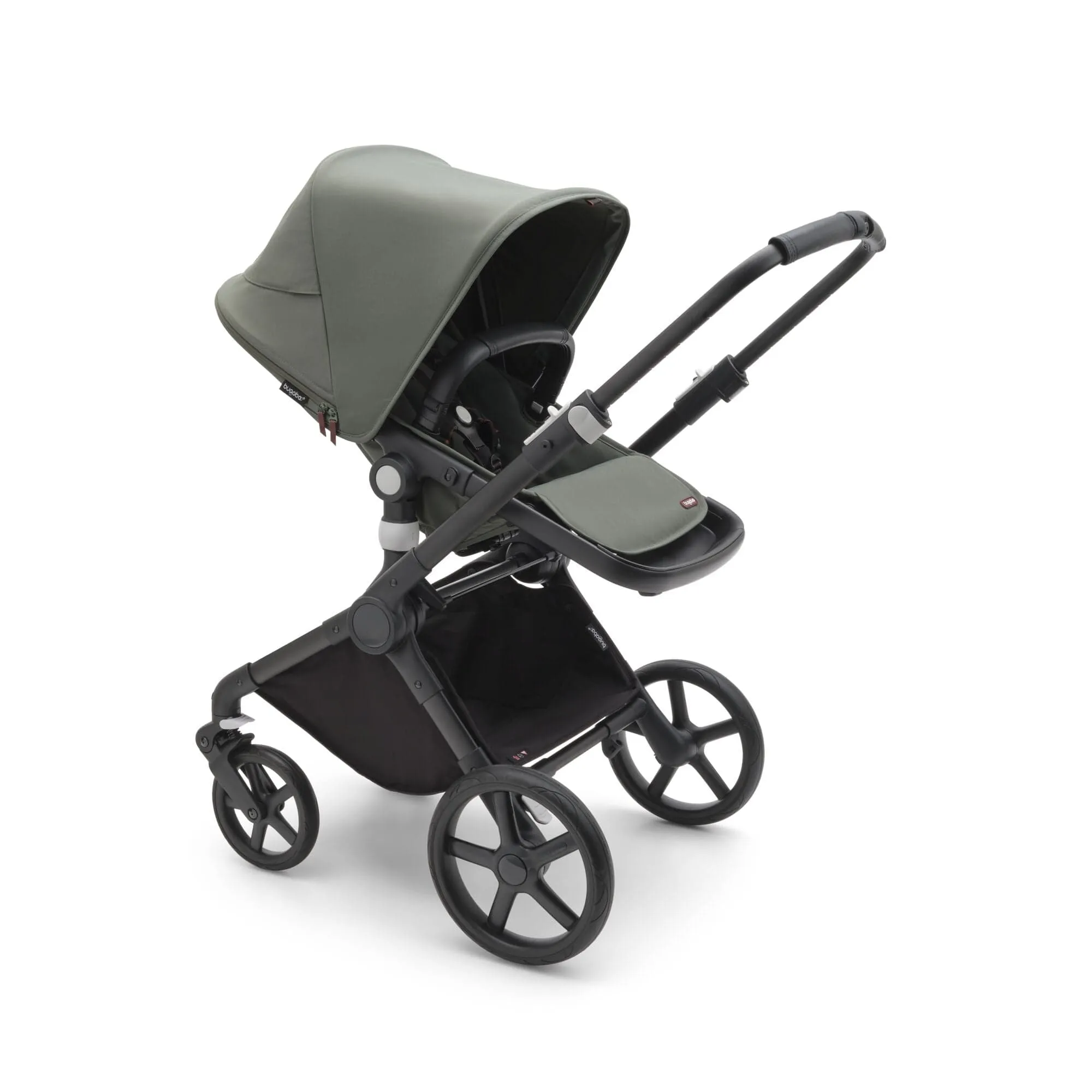 Bugaboo Fox Cub Complete - Black/Forest Green/Forest Green