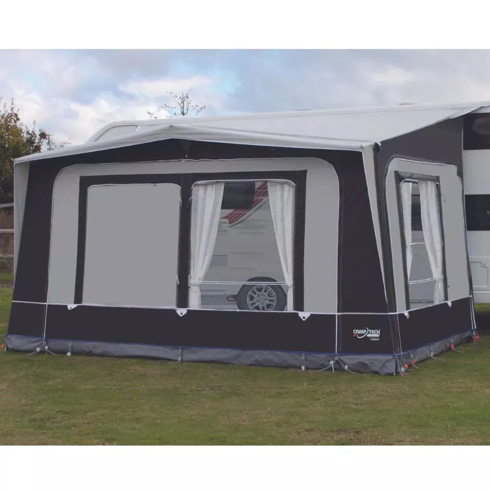 Camptech Count DL 400 All-Season Caravan Poled Awning SL948K   Free Carpet (2024)