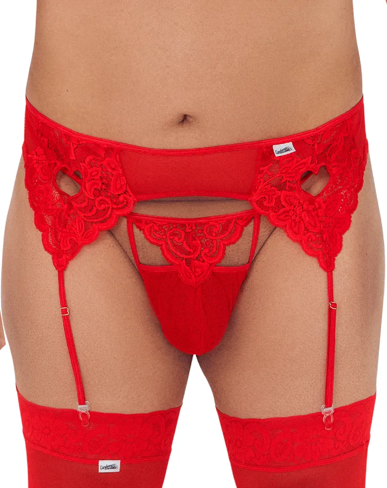 Candyman 99589x Lace Garther G-string