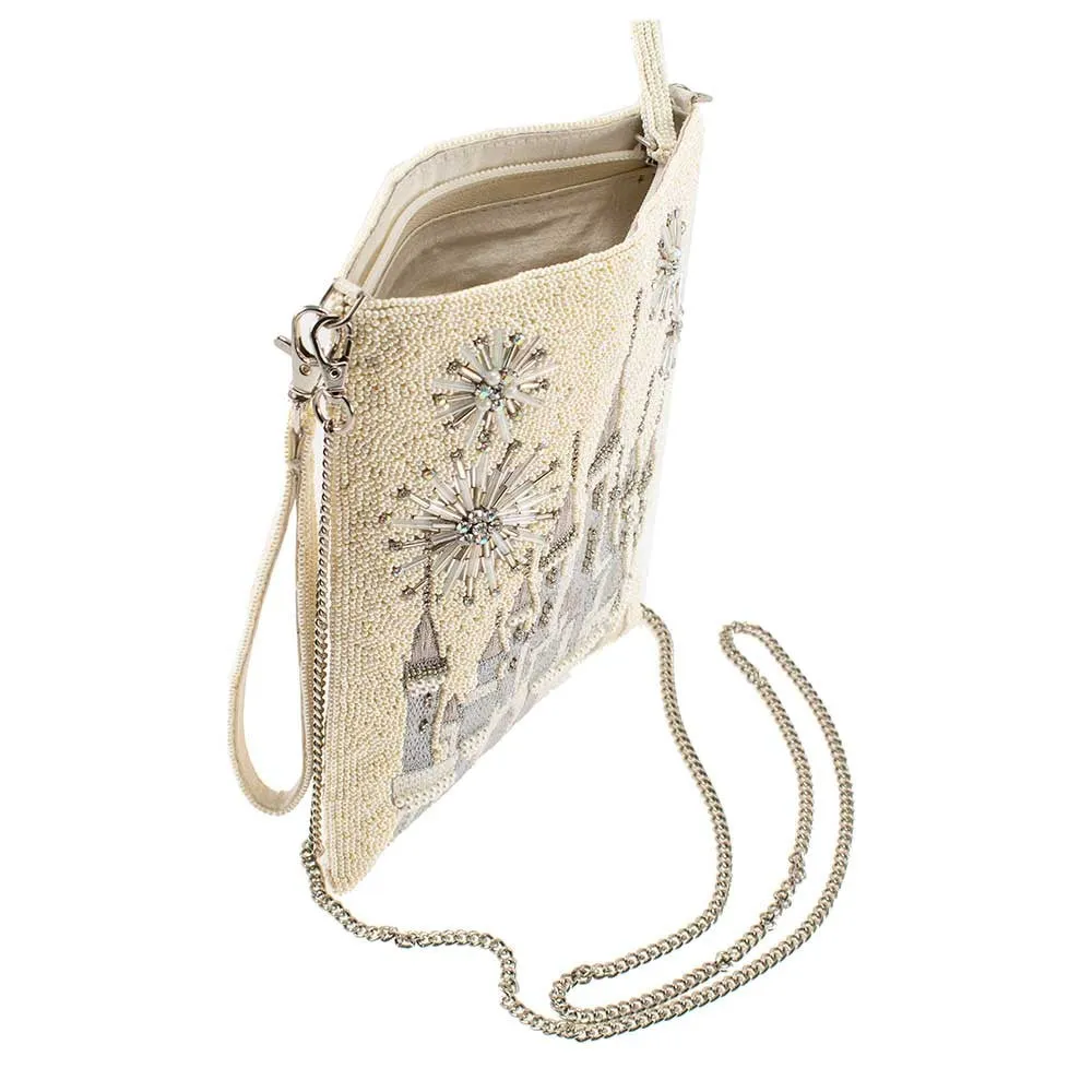 Castle Beaded Crossbody Handbag