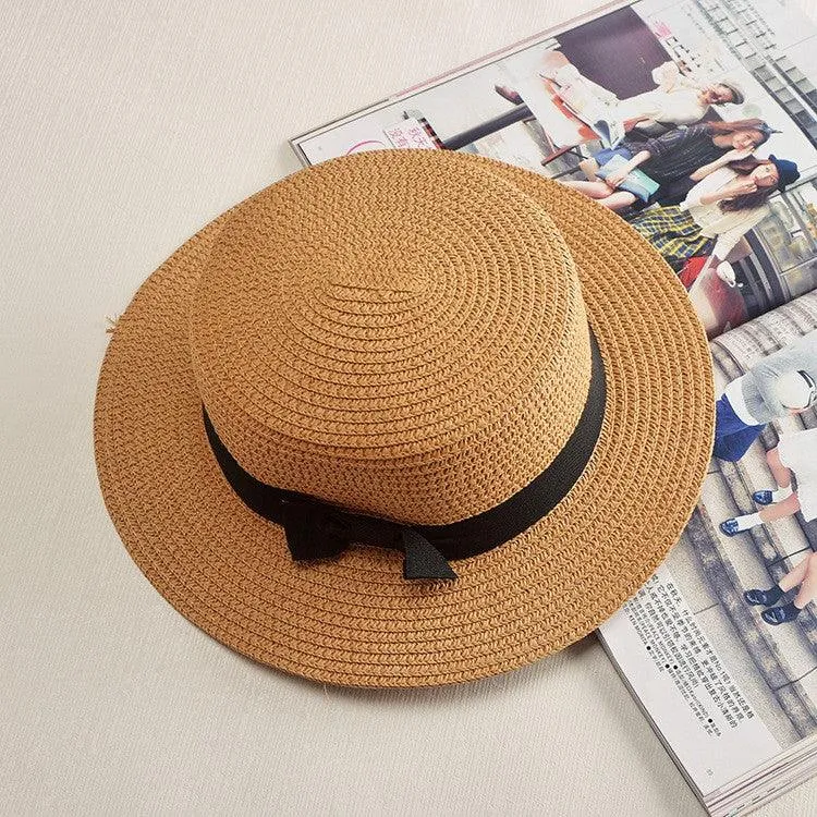 CHLOE'S CLOCHE STRAW HAT