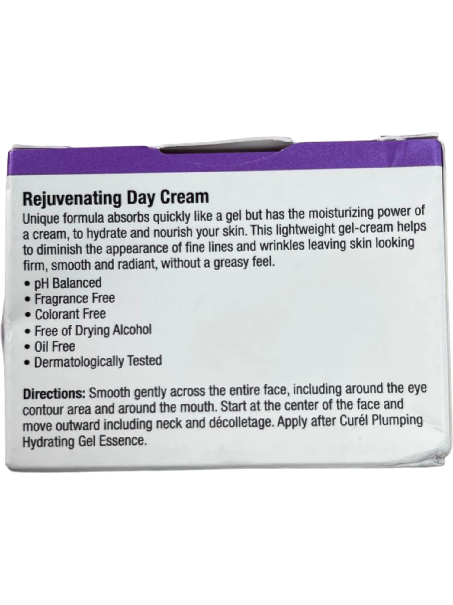 Curel White Restorative Aging Care Rejuvenating Day Cream for Dry Sensitive Skin 40g