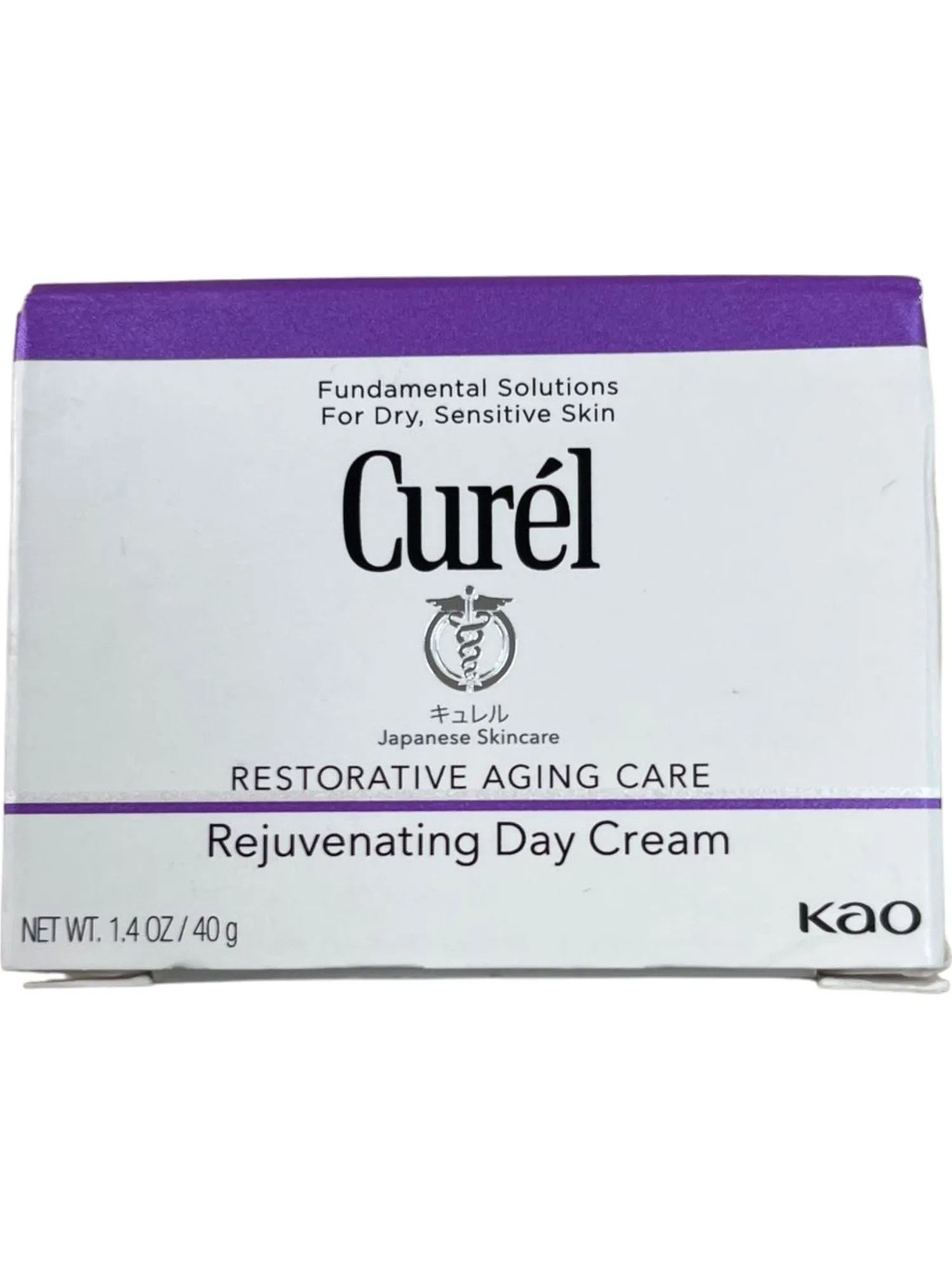 Curel White Restorative Aging Care Rejuvenating Day Cream for Dry Sensitive Skin 40g