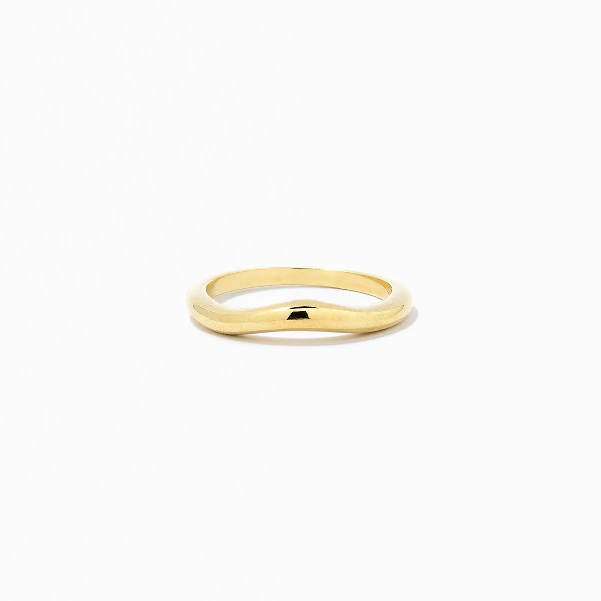 Curve Vermeil Ring