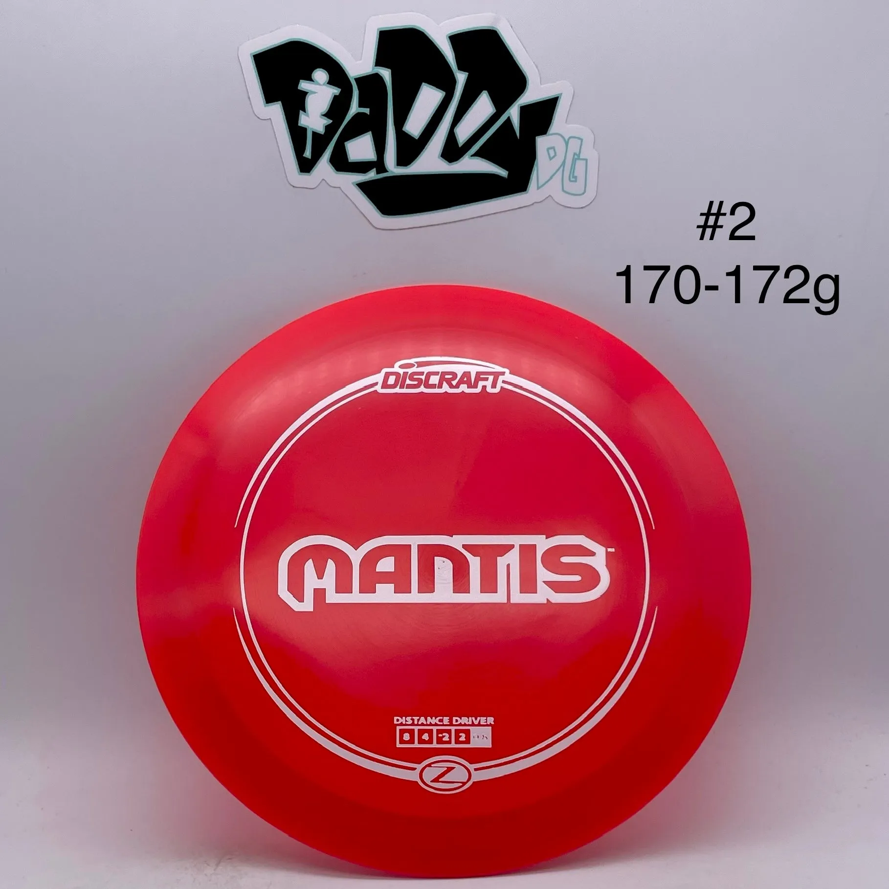 Discraft Mantis Z Distance Driver