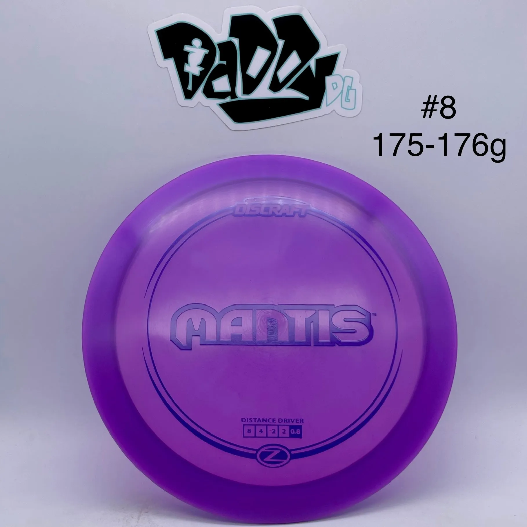 Discraft Mantis Z Distance Driver