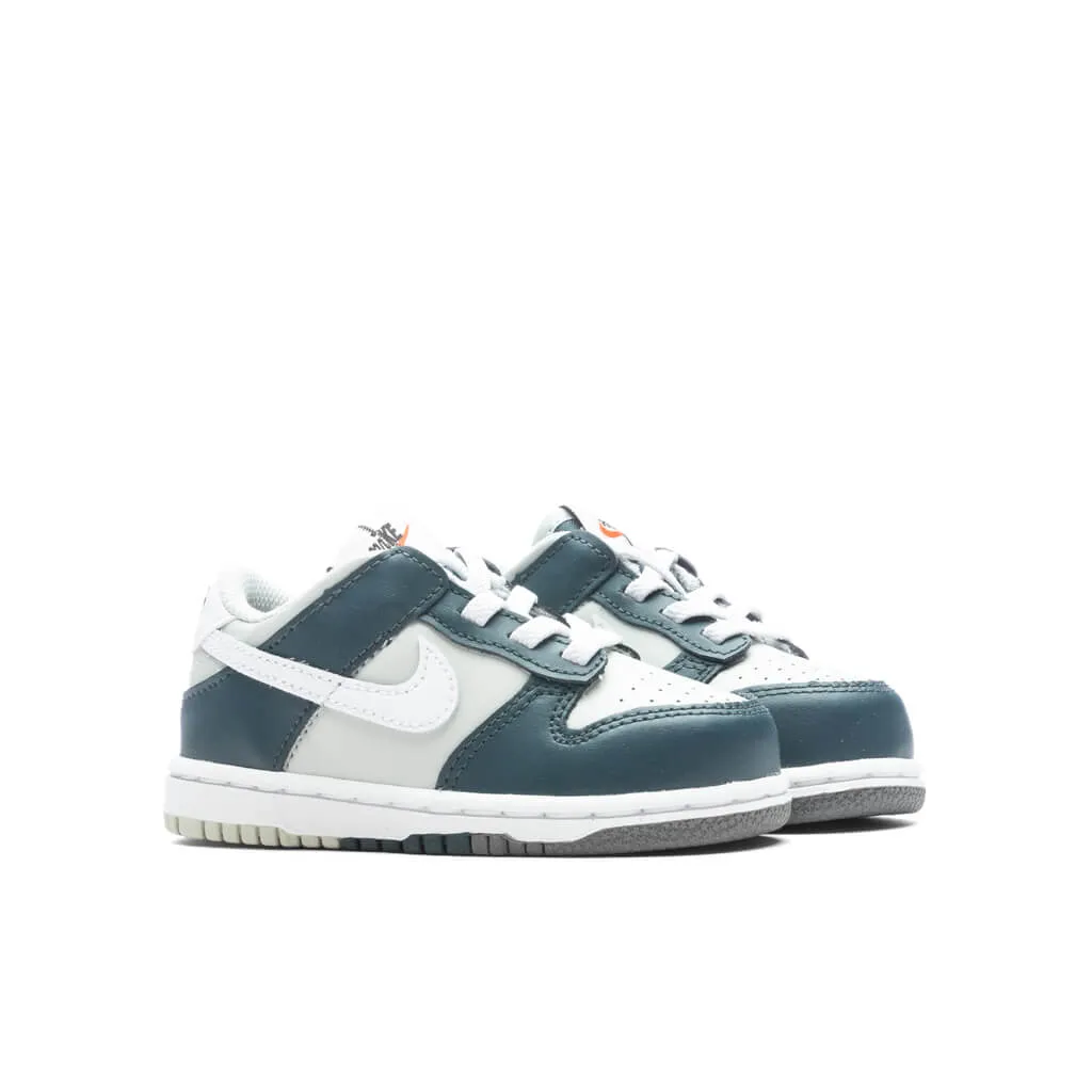 Dunk Low (TD) - Deep Jungle/White/Light Silver