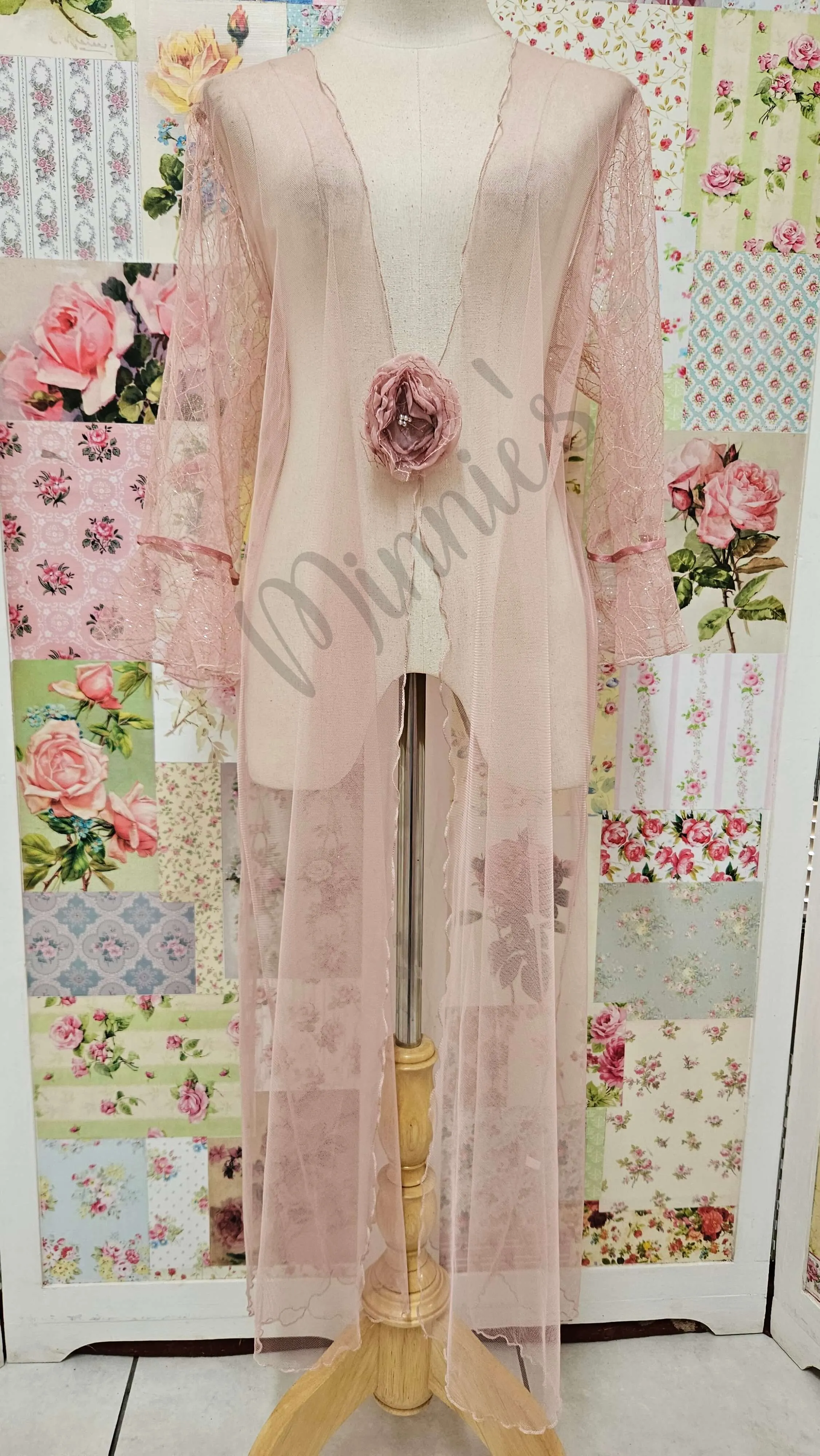 Dusty Pink Dress Set LR0606