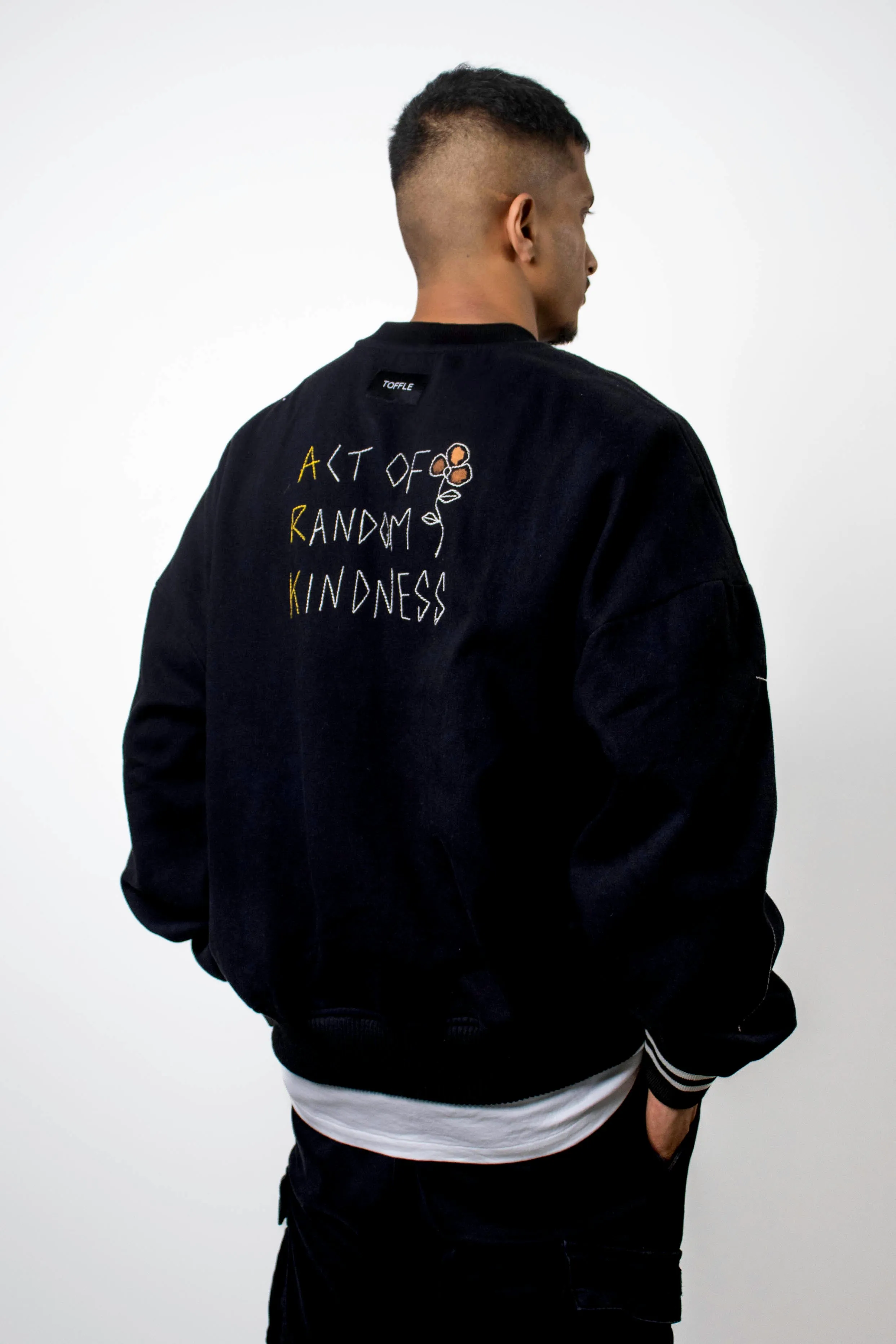 Empathy Embroidered Sweatshirt