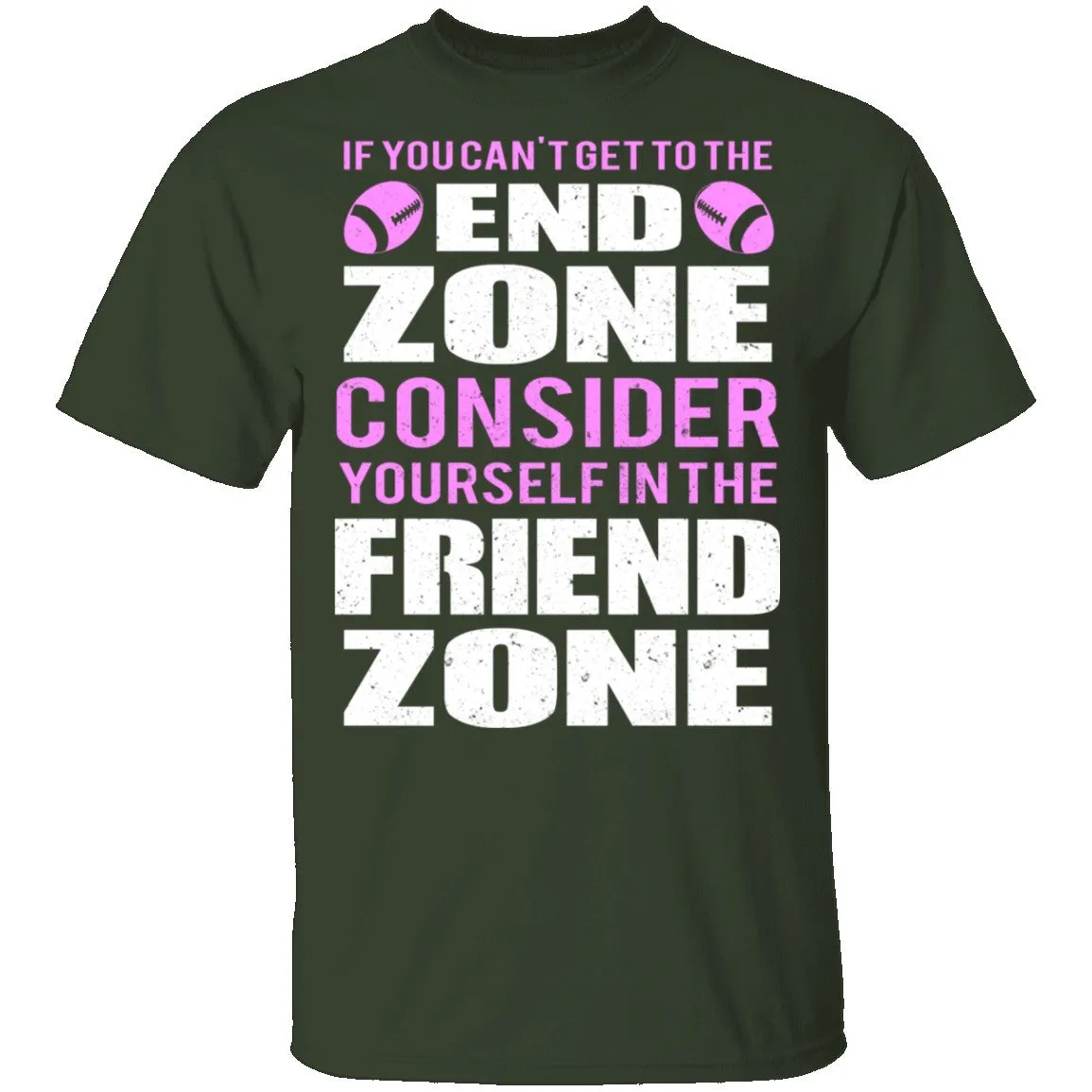 End Zone Friend Zone T-Shirt