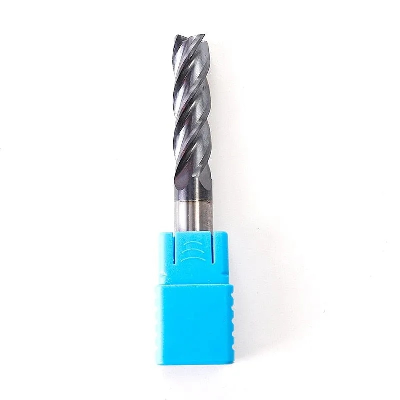 Endmill HRC50 4 Flute High quality Alloy Carbide Tungsten Steel Milling Cutter End Mill 3mm 4mm 5mm 6mm 8mm 10mm Milling Tools