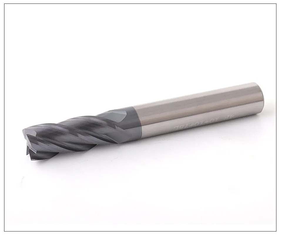 Endmill HRC50 4 Flute High quality Alloy Carbide Tungsten Steel Milling Cutter End Mill 3mm 4mm 5mm 6mm 8mm 10mm Milling Tools