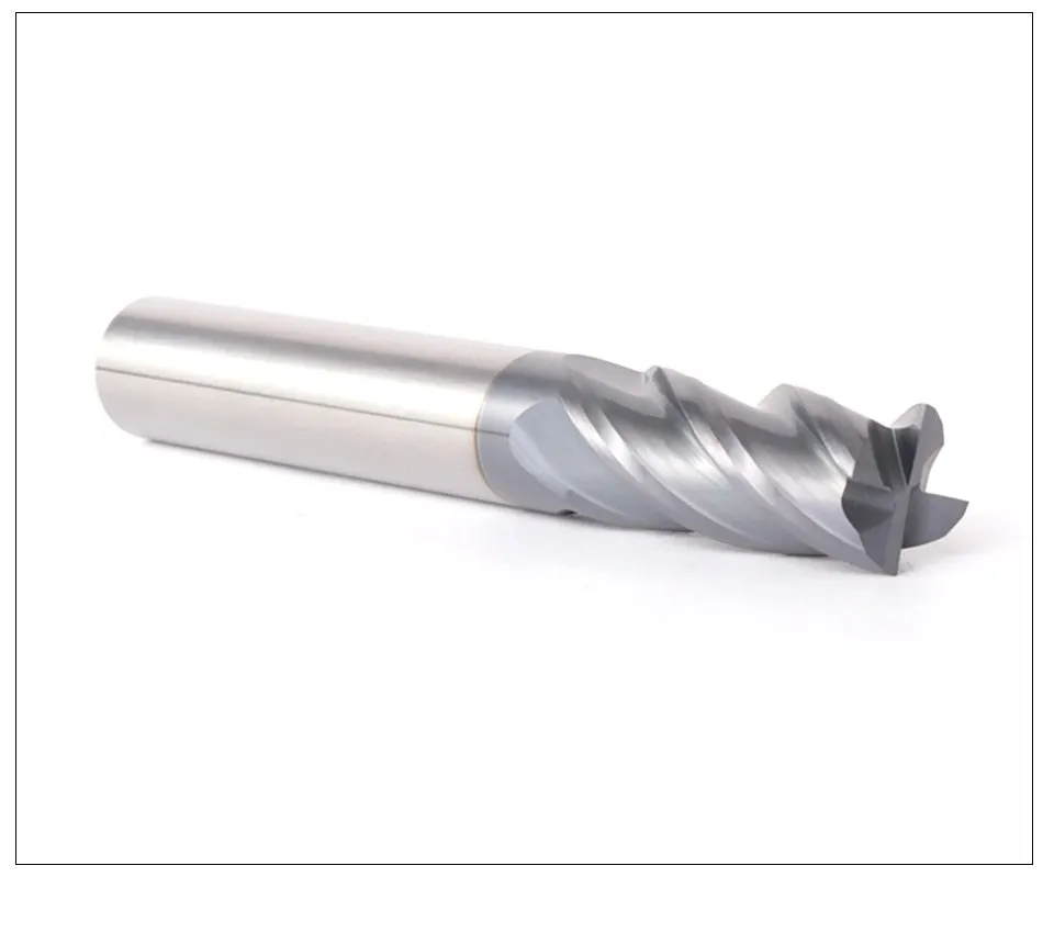 Endmill HRC50 4 Flute High quality Alloy Carbide Tungsten Steel Milling Cutter End Mill 3mm 4mm 5mm 6mm 8mm 10mm Milling Tools