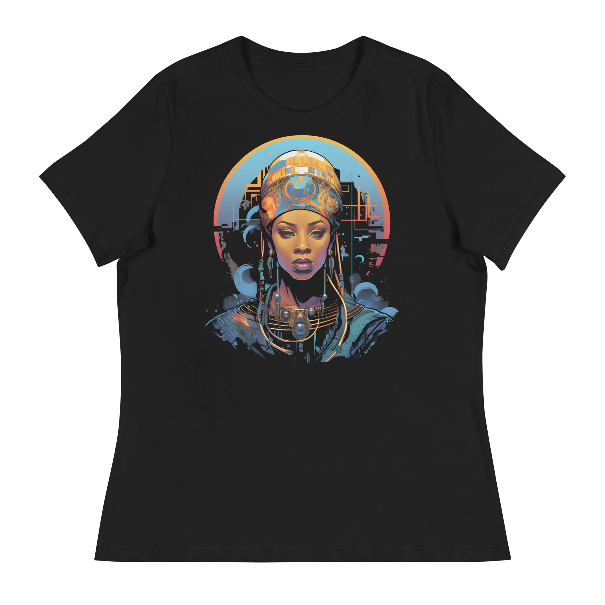 Express Your Cyber Punk Vibe with Women's Cyber Punk T-Shirts 003