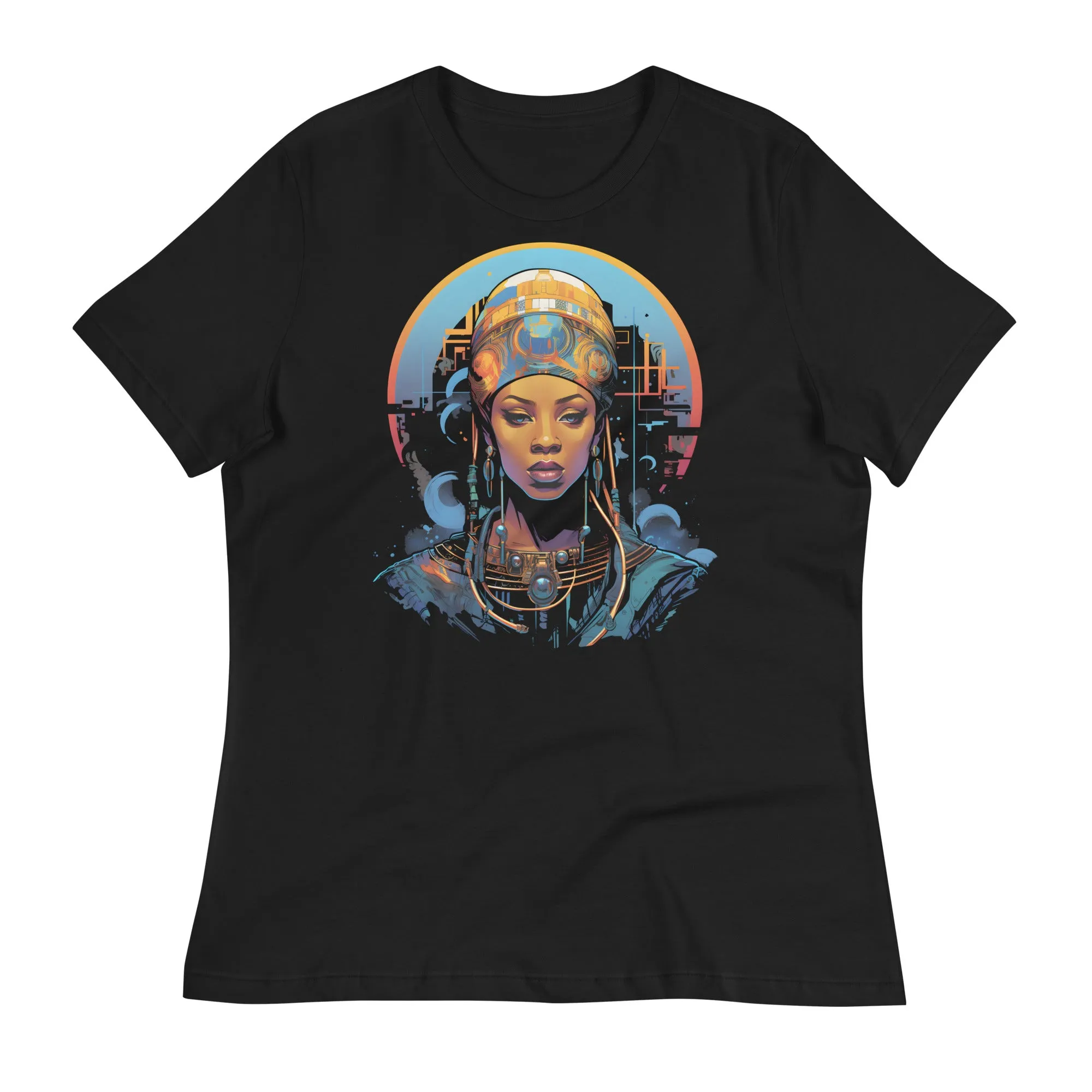 Express Your Cyber Punk Vibe with Women's Cyber Punk T-Shirts 003