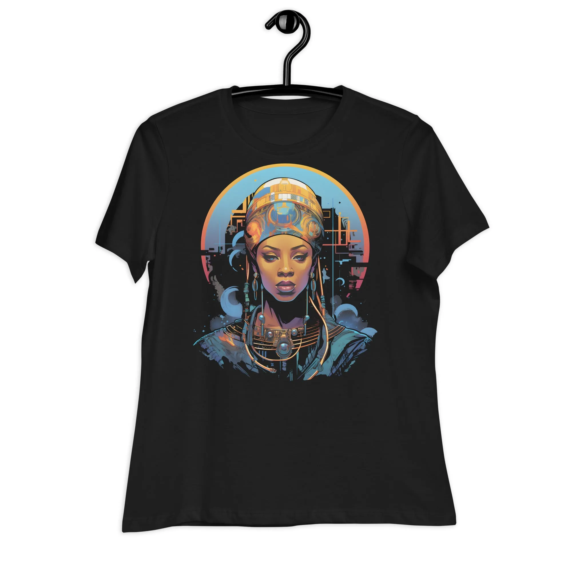 Express Your Cyber Punk Vibe with Women's Cyber Punk T-Shirts 003