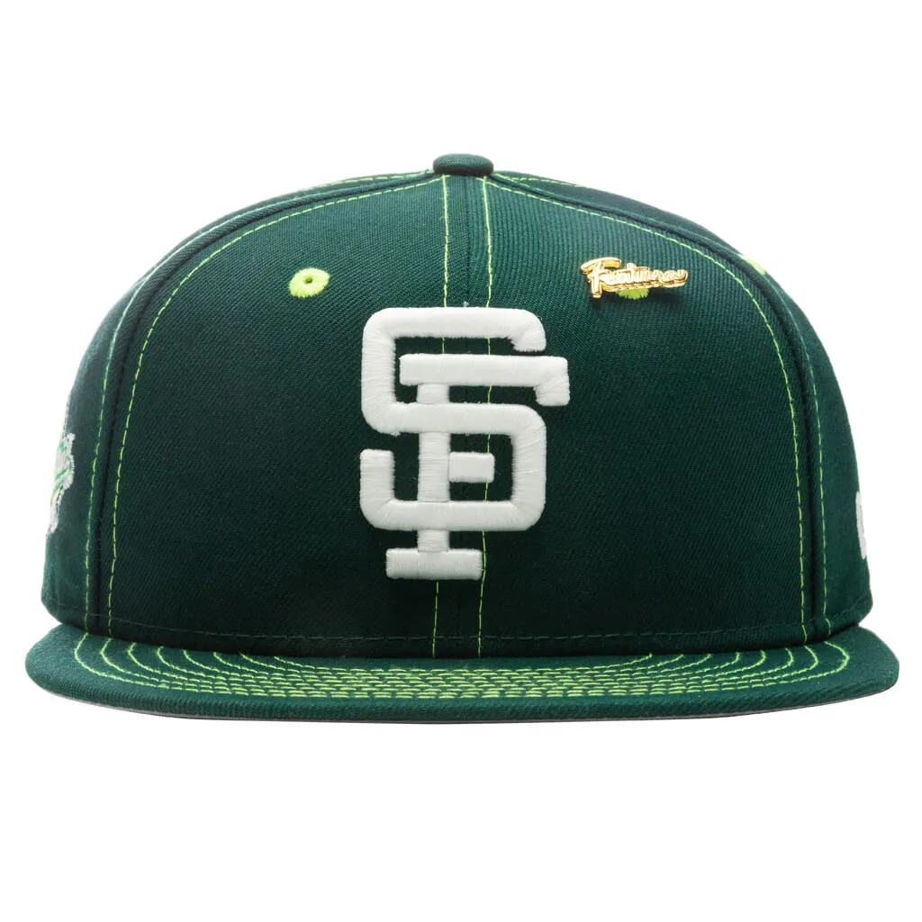 Feature x New Era "Night Vision" 59FIFTY Fitted - San Francisco Giants