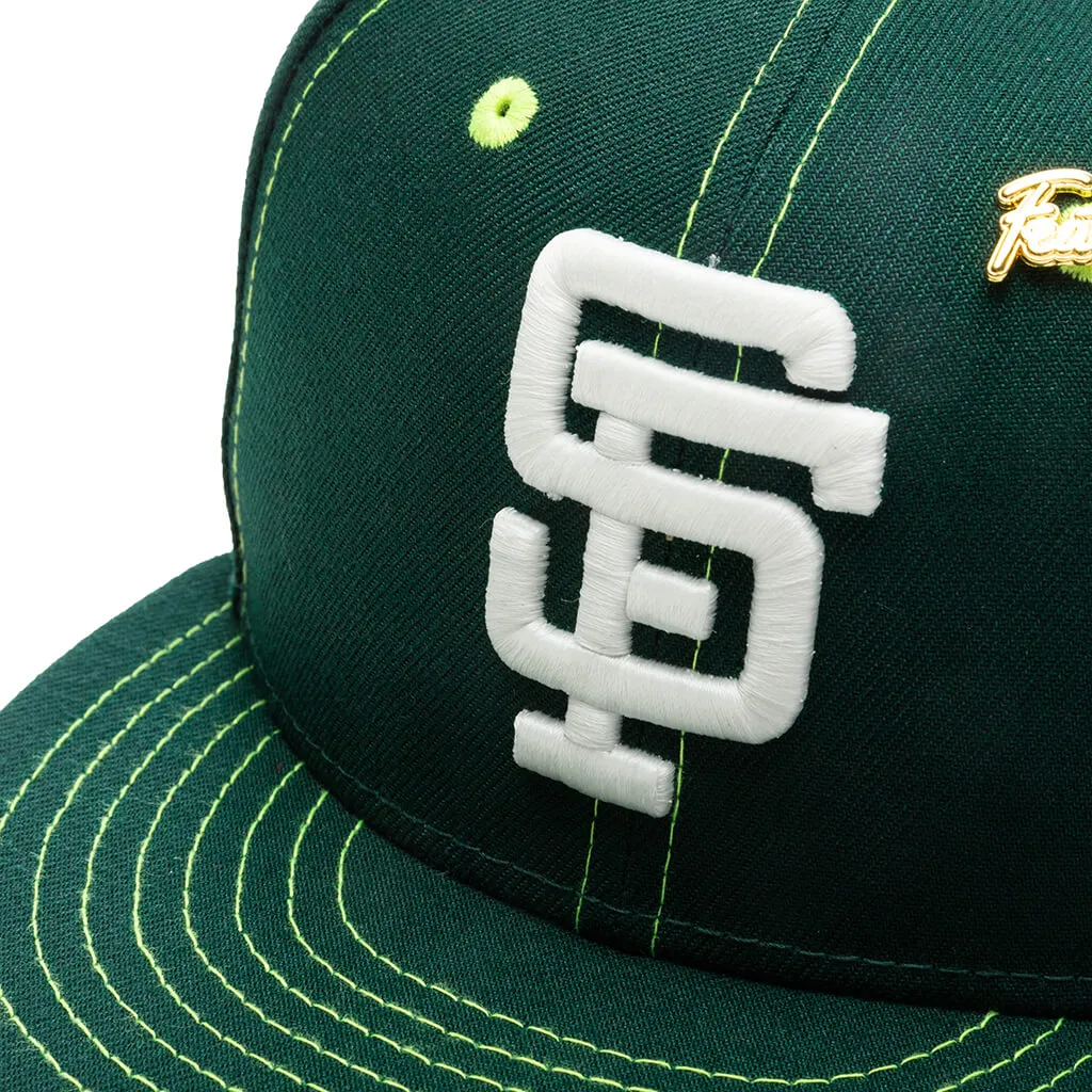 Feature x New Era "Night Vision" 59FIFTY Fitted - San Francisco Giants