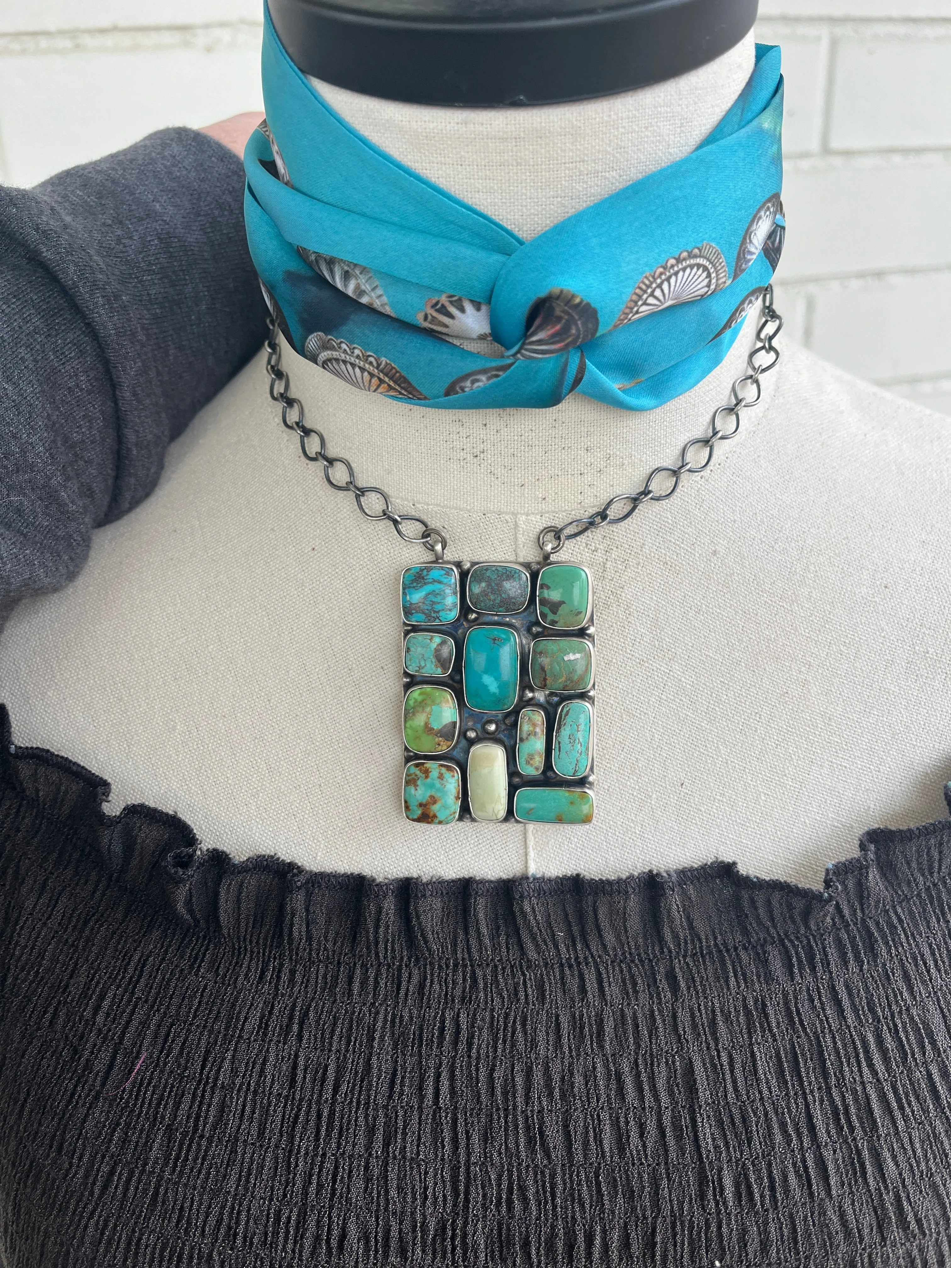 Freeform Kingman Necklace #3