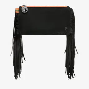 Fringe Beltbag "Midnight Black" with glossy print