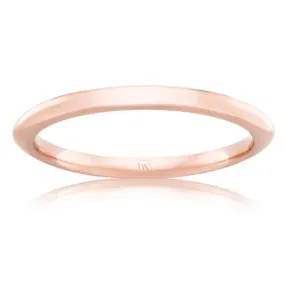 Full Dome 2mm - 9ct Rose Gold