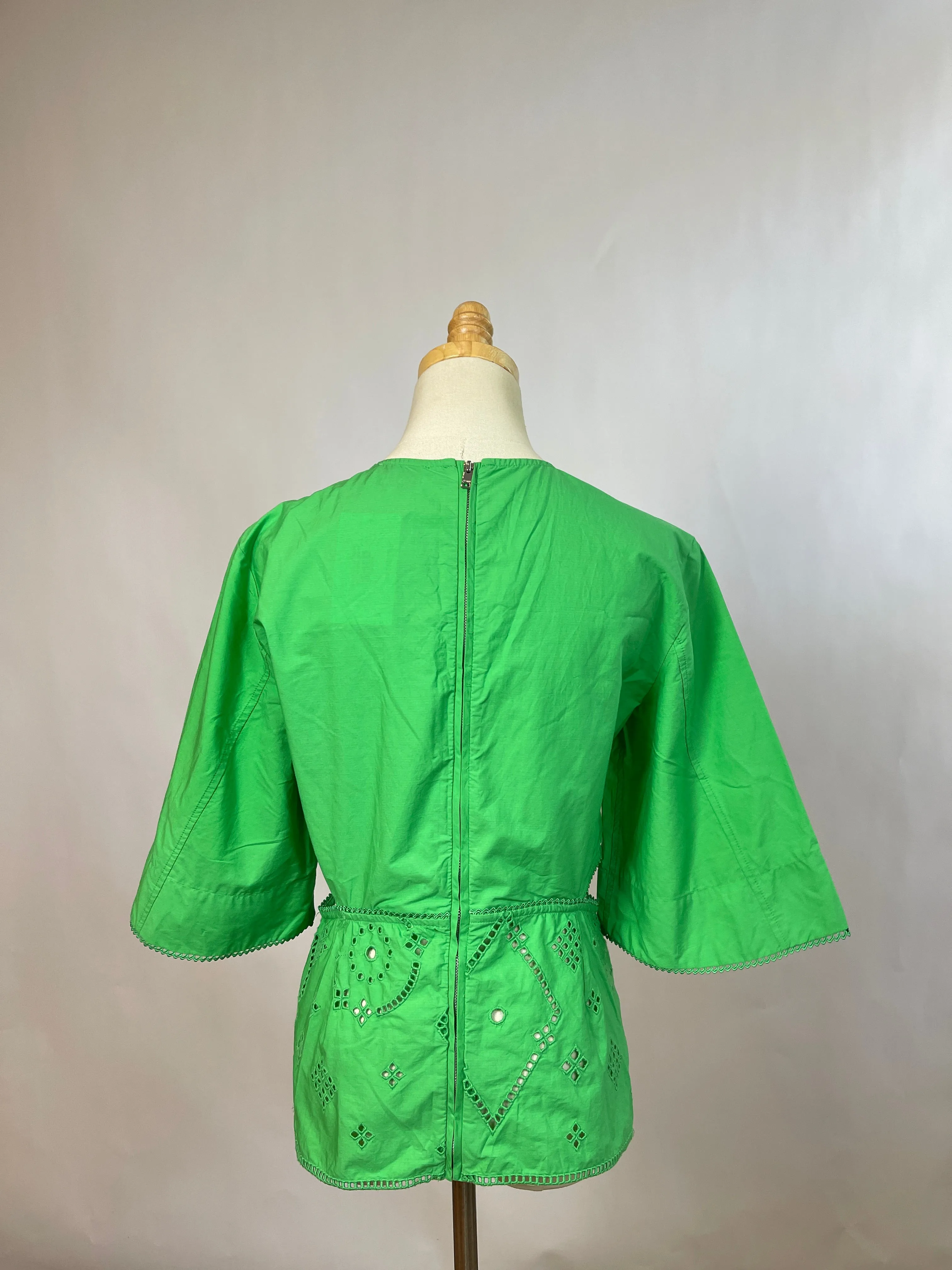 Ganni Green Blouse (S)