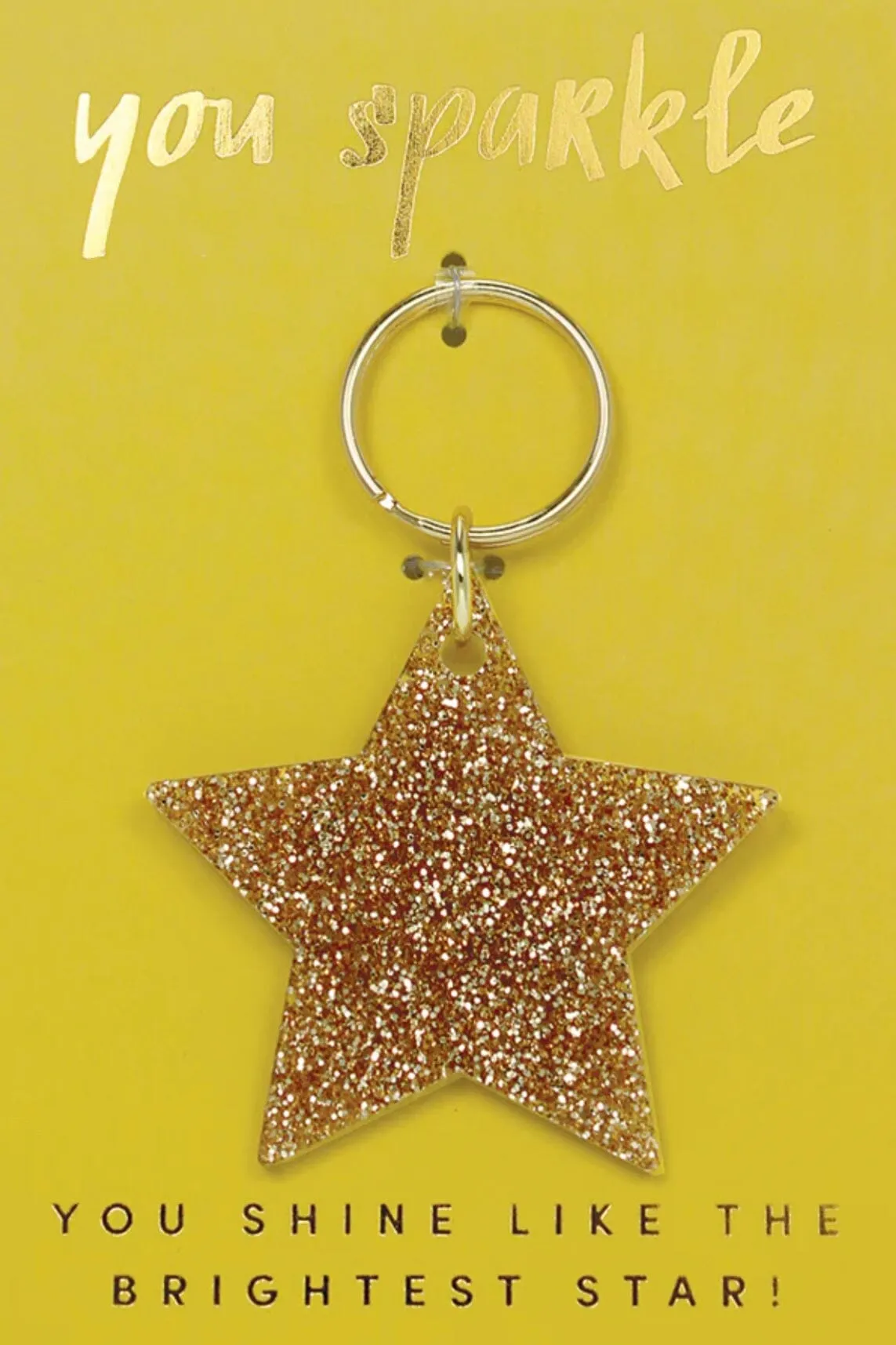 Glitter Key Chain